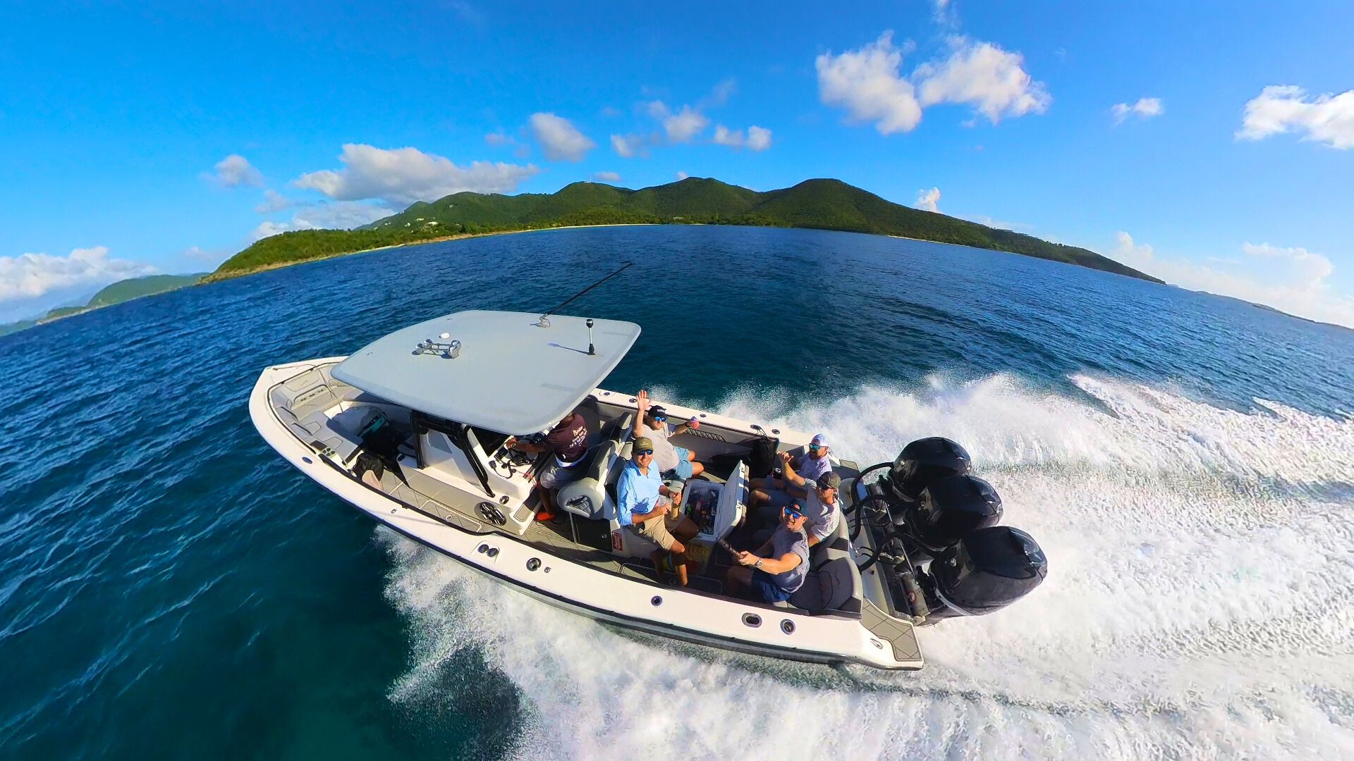 A private water taxi to the BVI is a fantastic way to start your charter.