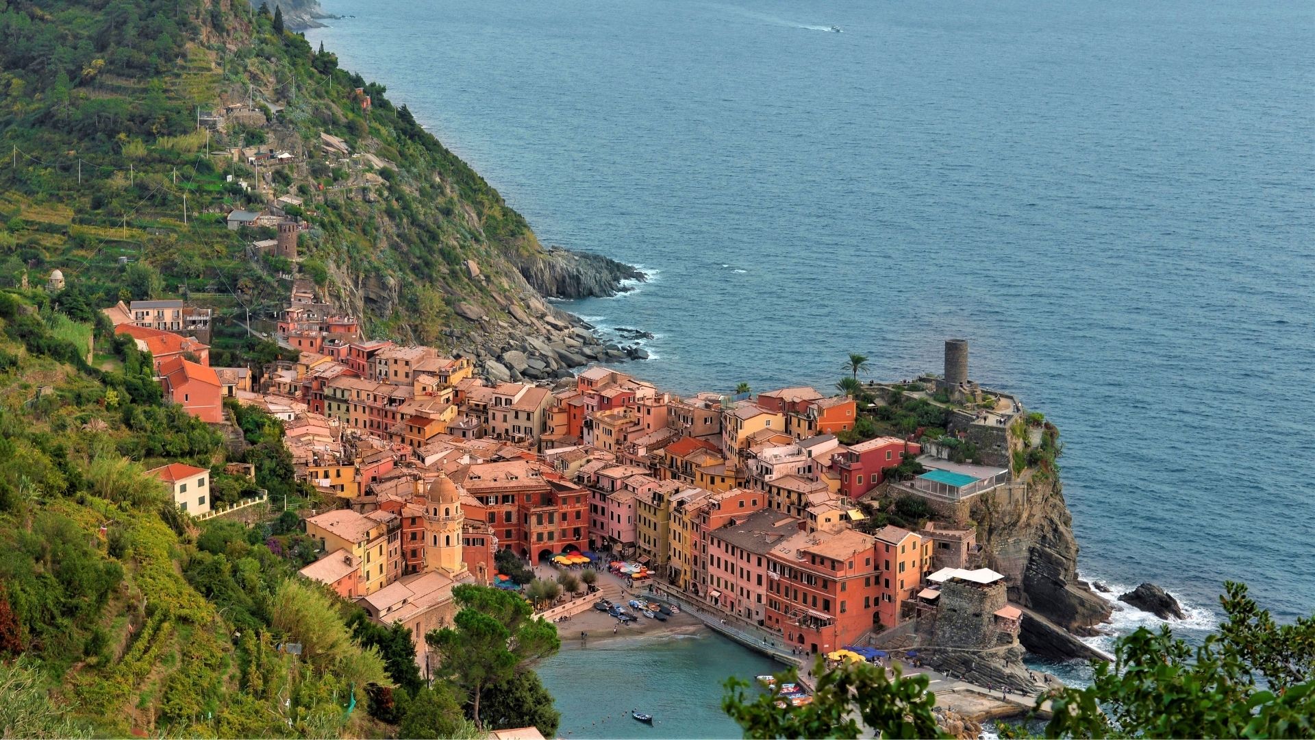 Cinque Terre from the Water