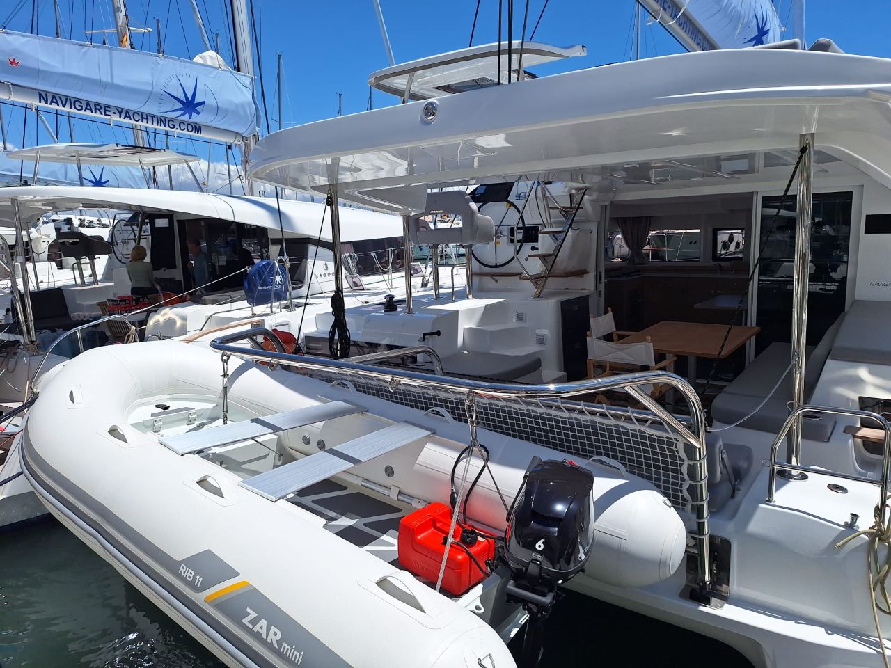 ALBA J, a 2025 Lagoon 43 available for charter in Croatia.