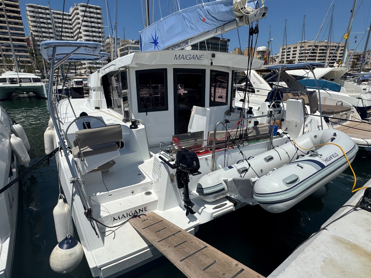 MAÏGANE, a 2025 Bali Catsmart available for charter in Croatia.