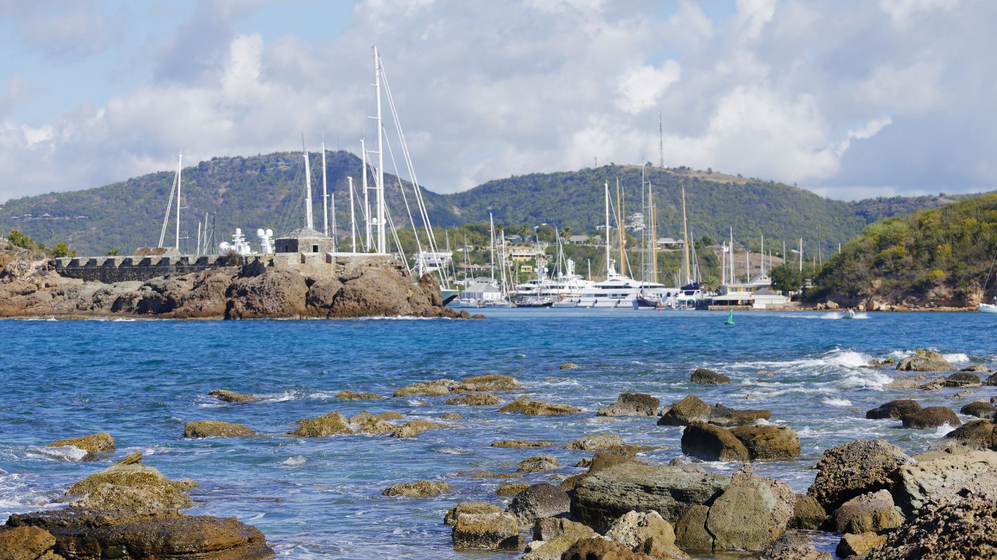 Explore English Harbour in Antigua - historic Nelson's Dockyard, dining, shopping, and anchoring options. Perfect for sailors and tourists.