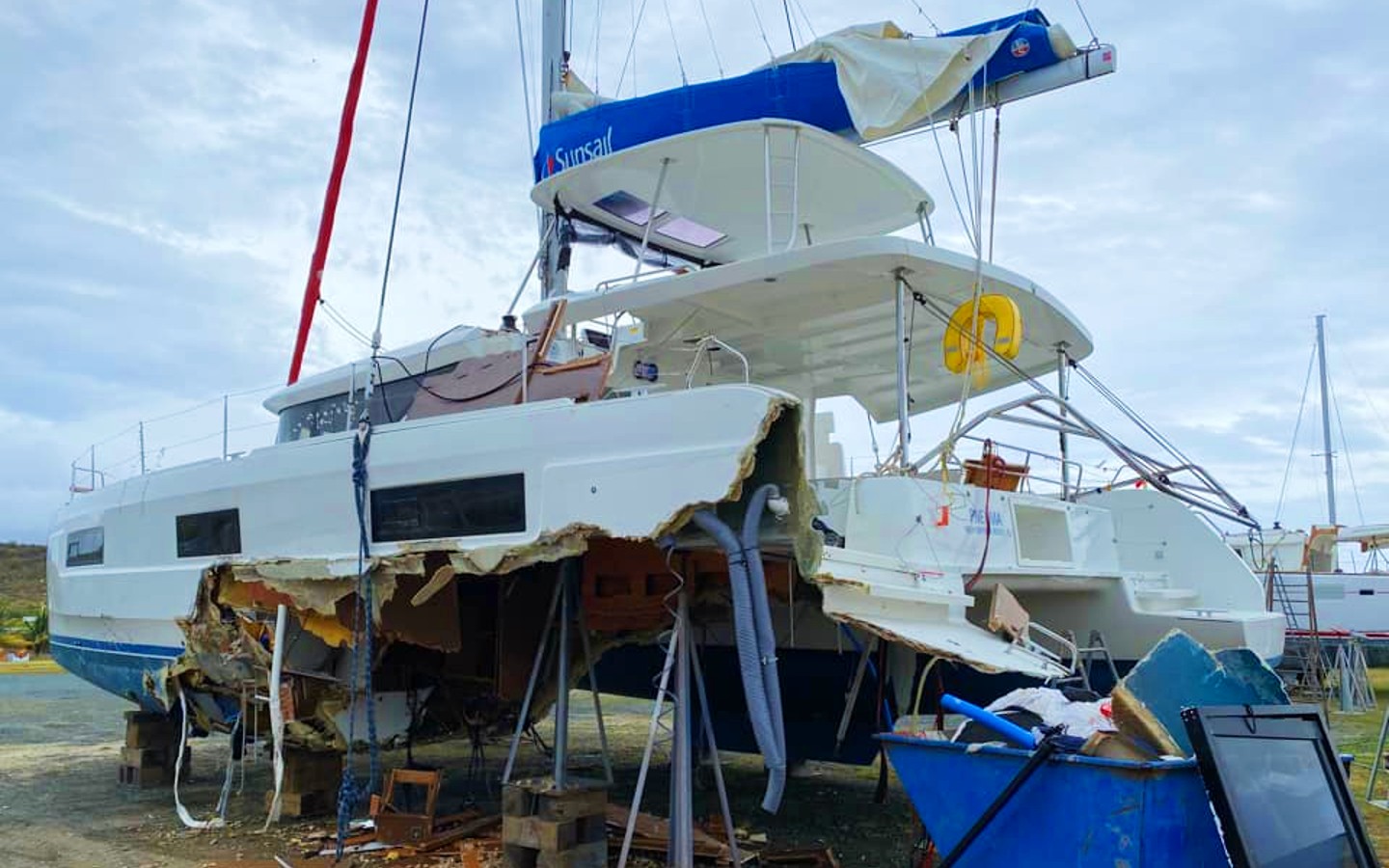 Catamaran Cast Adrift from BVI Mooring & Wrecks: What can we Lear