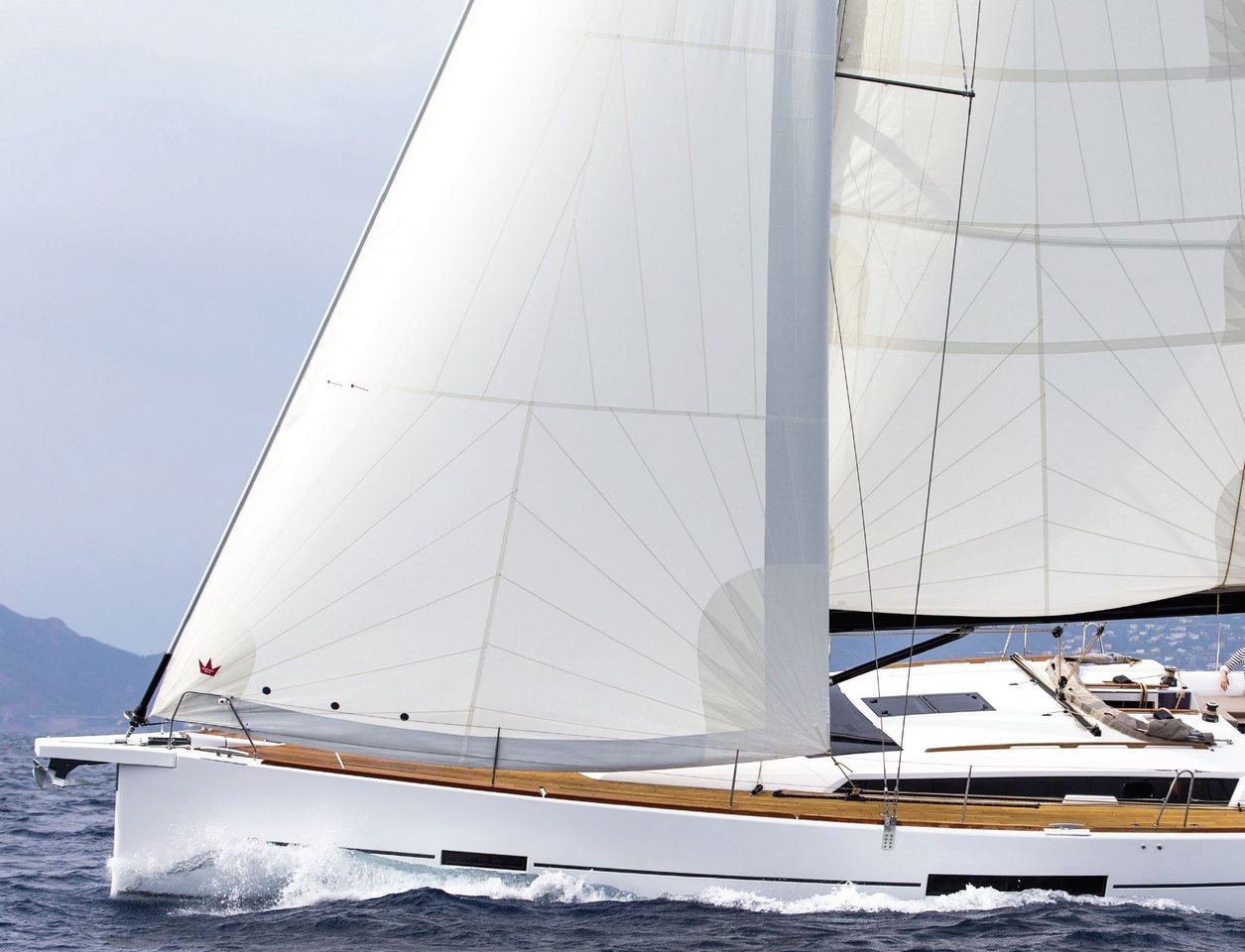 Hawk, a 2019 Dufour 520 GL available for charter in Italy.