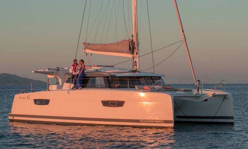 Stella I, a 2024 Fountaine Pajot Astrea 42 available for charter in Italy.