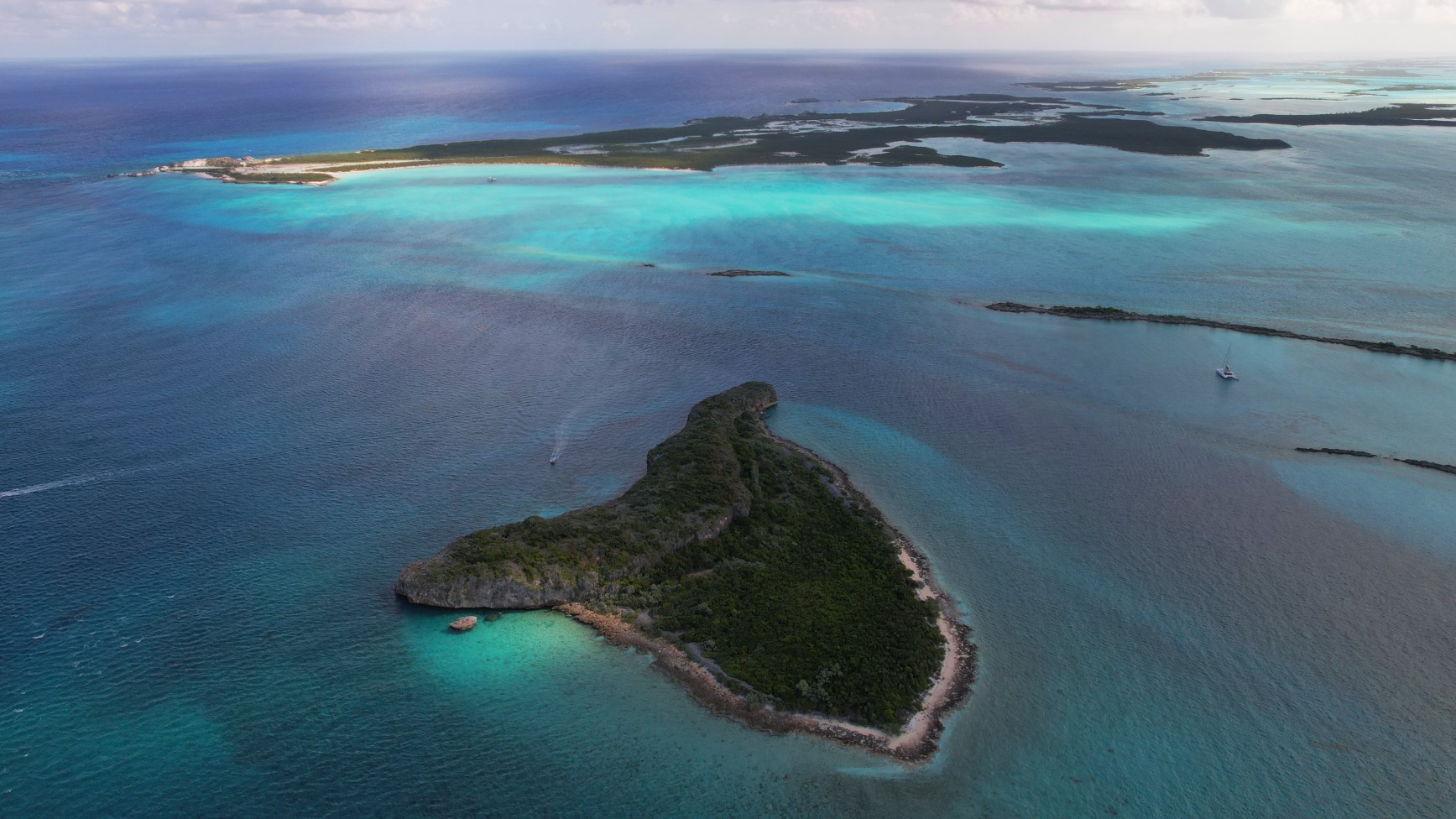 Explore Rocky Dundas in the Exuma Cays Land and Sea Park. Discover stunning limestone caves and vibrant marine life.