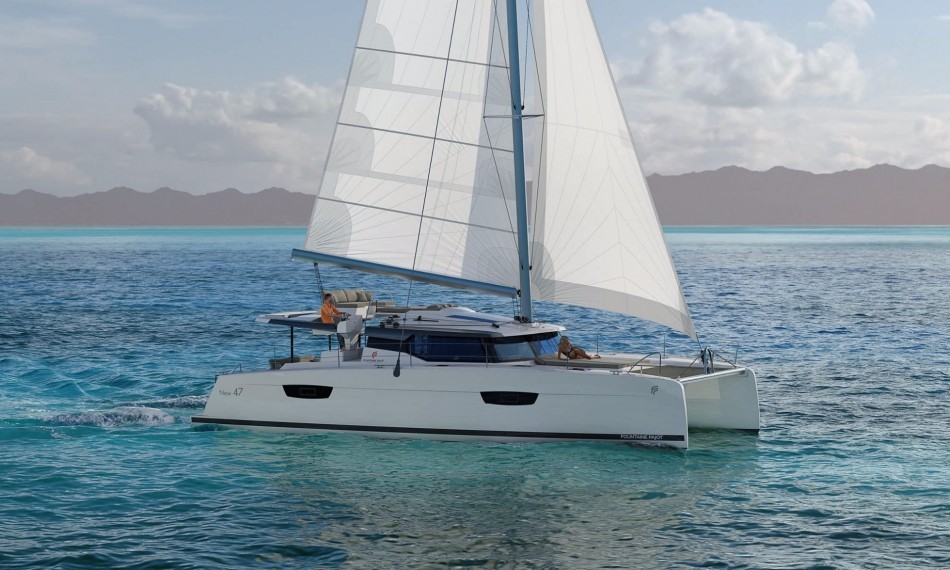 Tikoa, a 2023 Fountaine Pajot Tanna 47 available for charter in Italy.