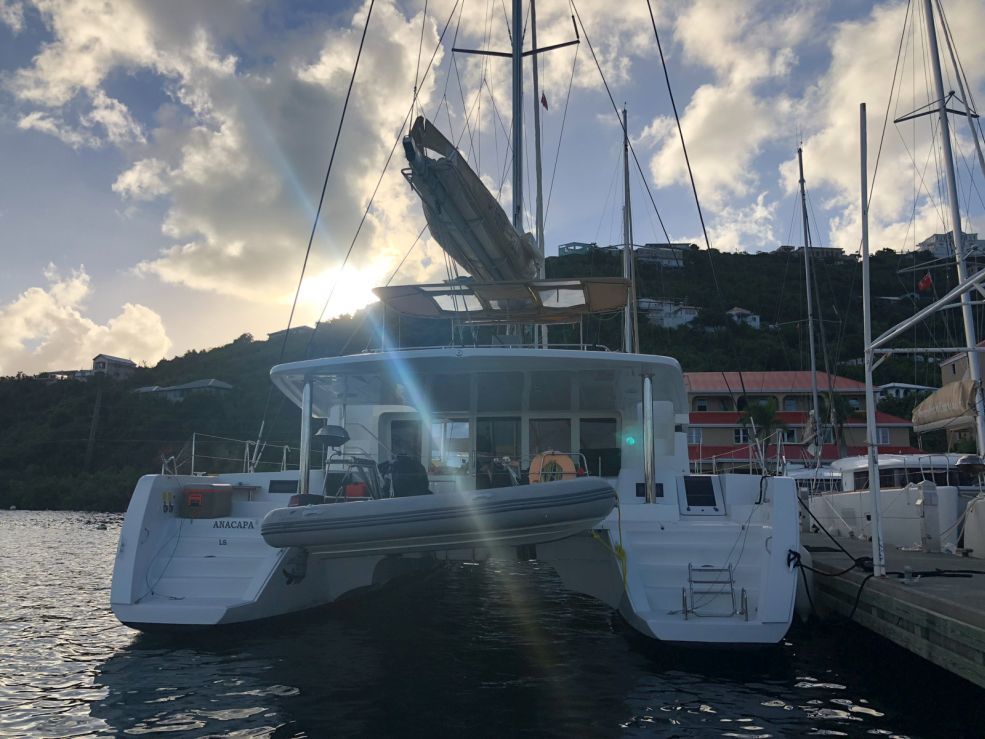 Anacapa, a 2018 Lagoon 52 F available for charter in Italy.