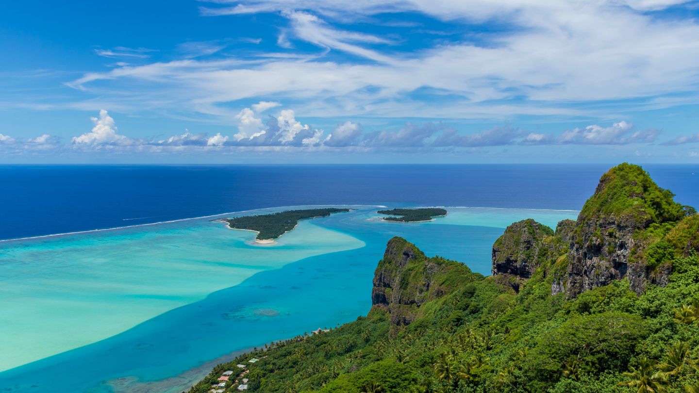 Navigate Maupiti Pass, Maupiti, a challenging but rewarding entry to the island's beautiful lagoon.