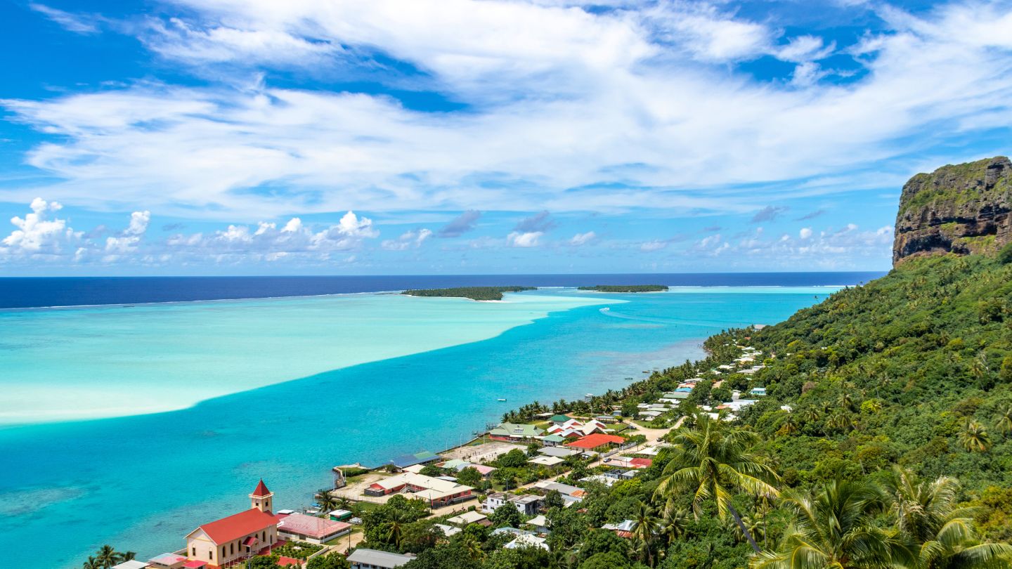 Discover Vaiea Village, Maupiti, a traditional Polynesian village with rich cultural heritage.