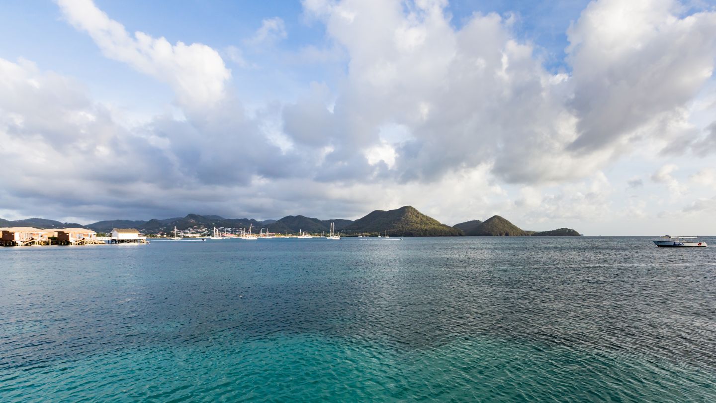Experience the bustling atmosphere of Rodney Bay, St Lucia, with its shopping, dining, nightlife, and beautiful marina.