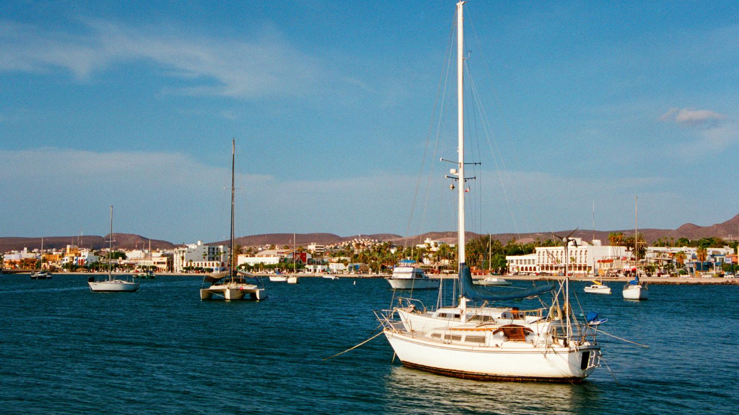 Cane Garden Bay BVI dinghy dock sunset