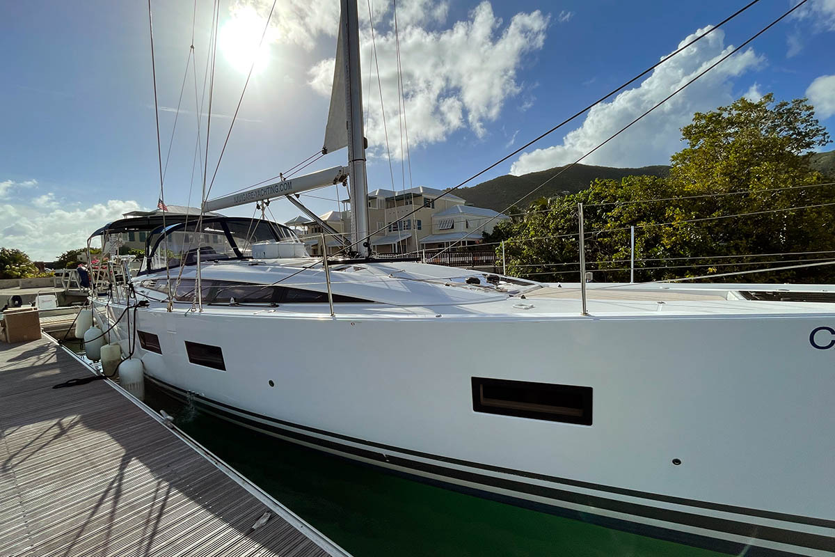 2021 Jeanneau 54  'Calesi', available for bareboat charter in British Virgin Islands