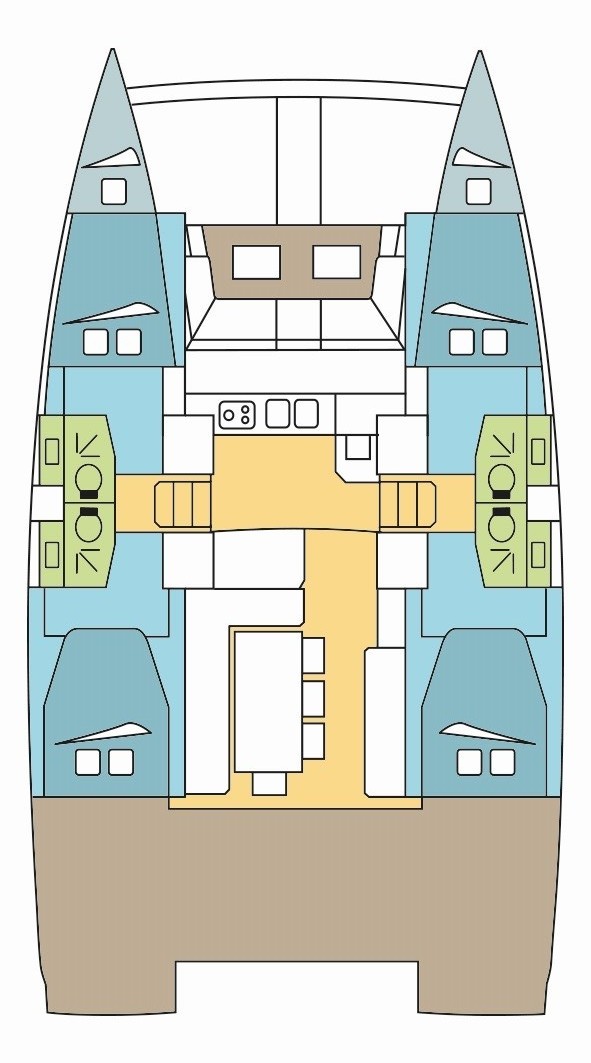 Layout for Jacana, a 2020 Bali 4.1 