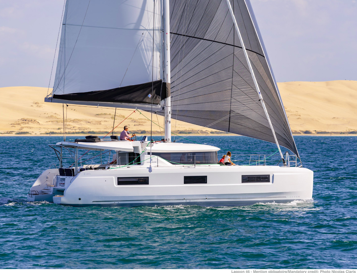 2024 Lagoon 46 'SV SAILMATES', available for bareboat charter in British Virgin Islands