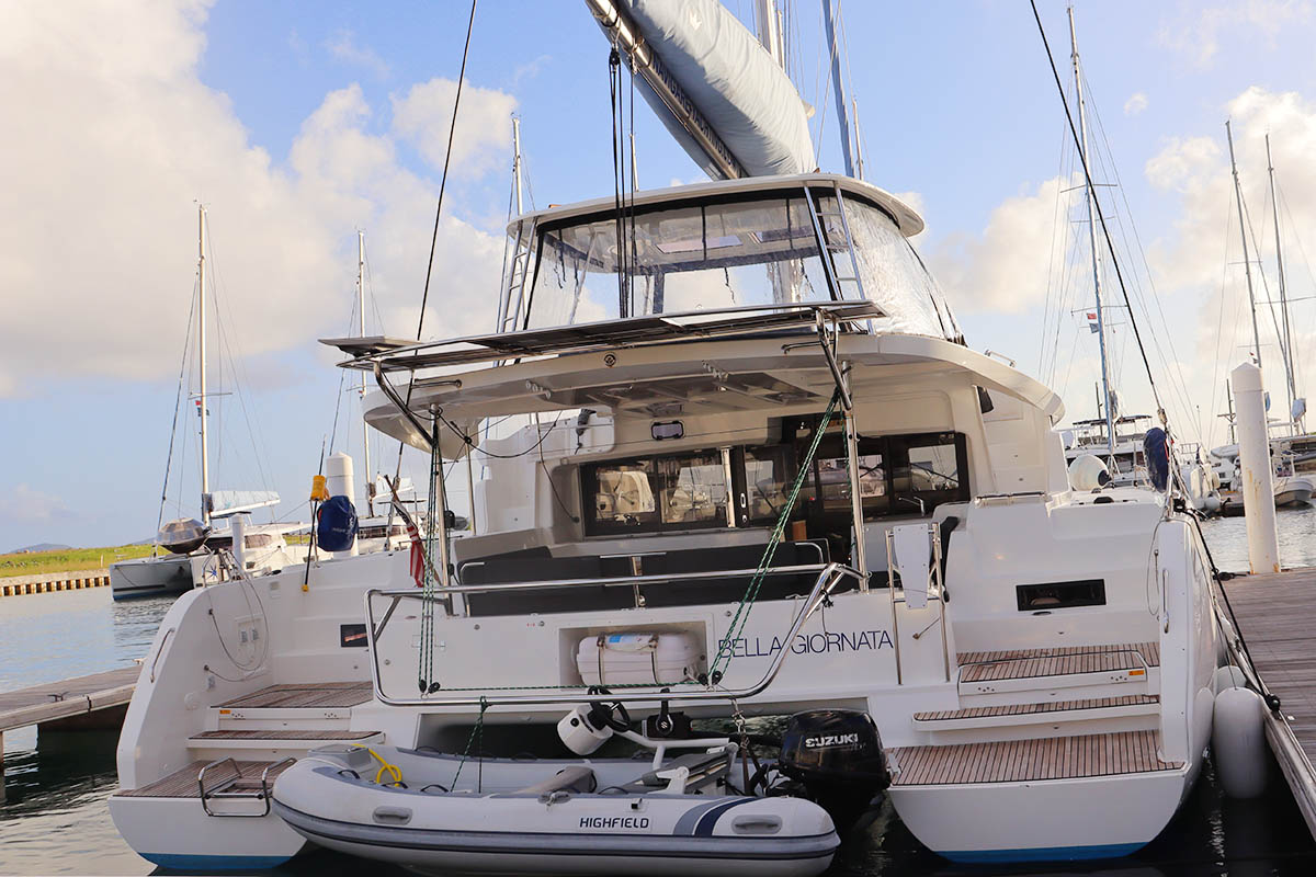 BELLA GIORNATA, a 2023 Lagoon 46 OW available for charter in the Abaco Bahamas.
