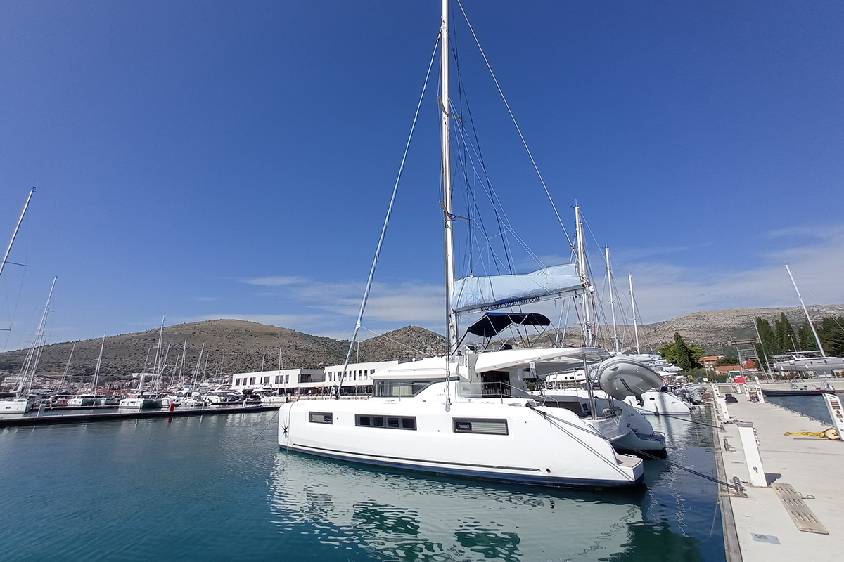 2020 Lagoon 50 'RAGNARÖK', available for bareboat charter in Croatia