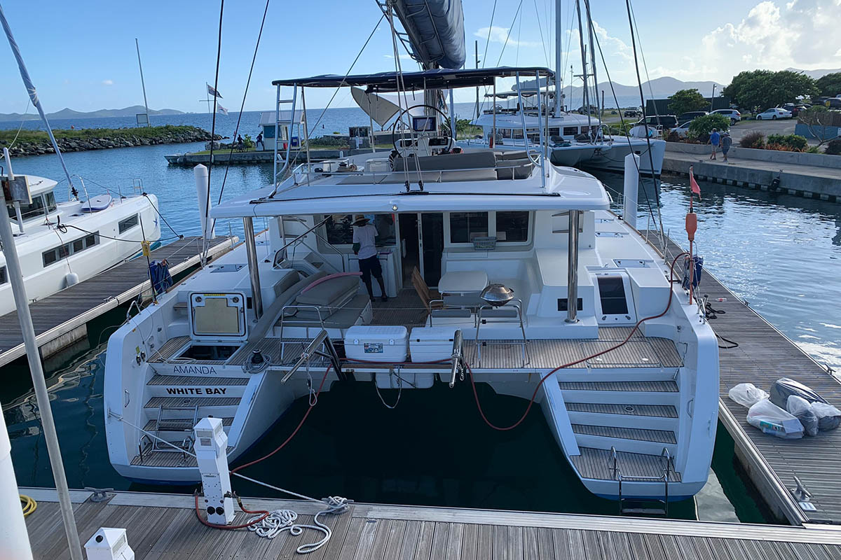 2019 Lagoon 52 F 'AMANDA', available for bareboat charter in British Virgin Islands
