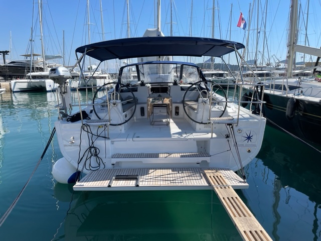 ENJOY, a 2022 Oceanis 40.1 available for charter in Croatia.