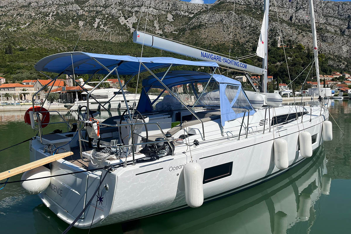 CADENCE, a 2024 Oceanis 46.1 available for charter in Croatia.