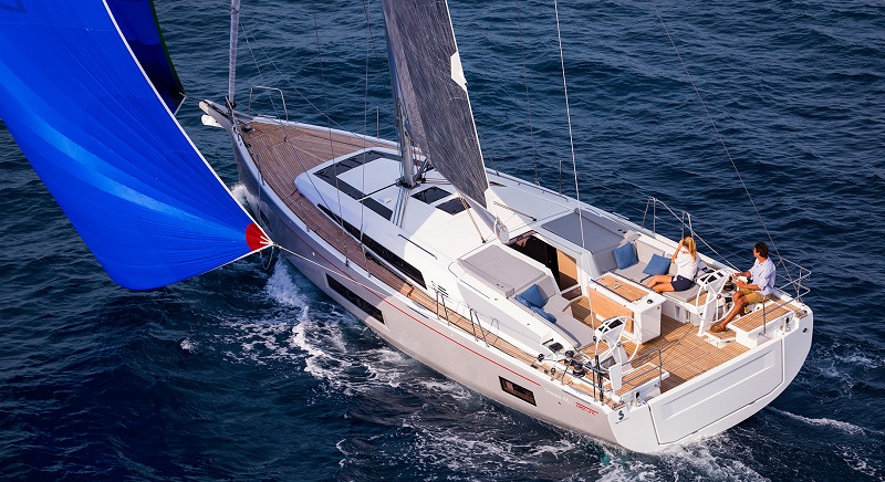 EAUX DE VIE, a 2019 Oceanis 46.1 available for charter in Greece.