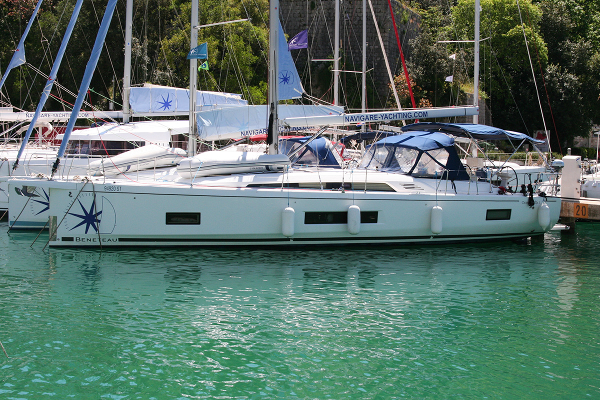 2019 Oceanis 46.1 'RÖDE ORM', available for bareboat charter in Croatia