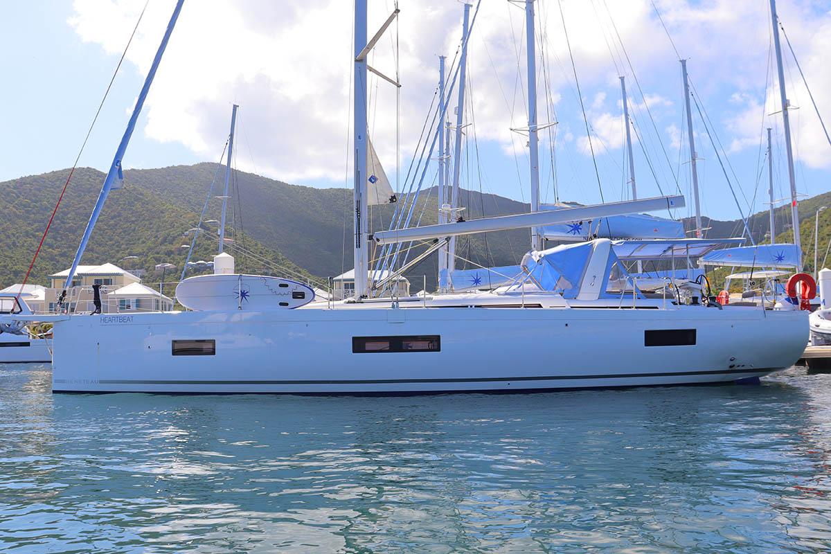 2024 Oceanis 54 'HEARTBEAT', available for bareboat charter in British Virgin Islands