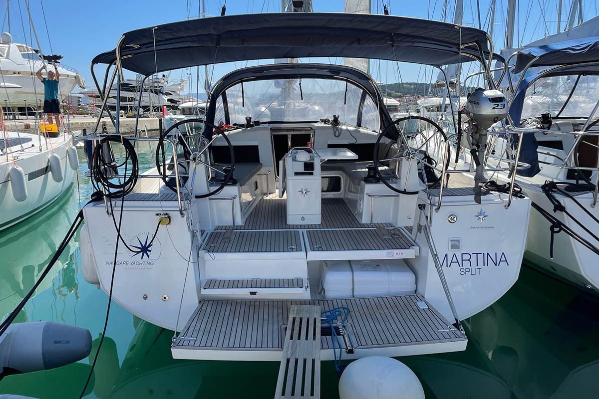 MARTINA, a 2019 Sun Odyssey 440 available for charter in Croatia.
