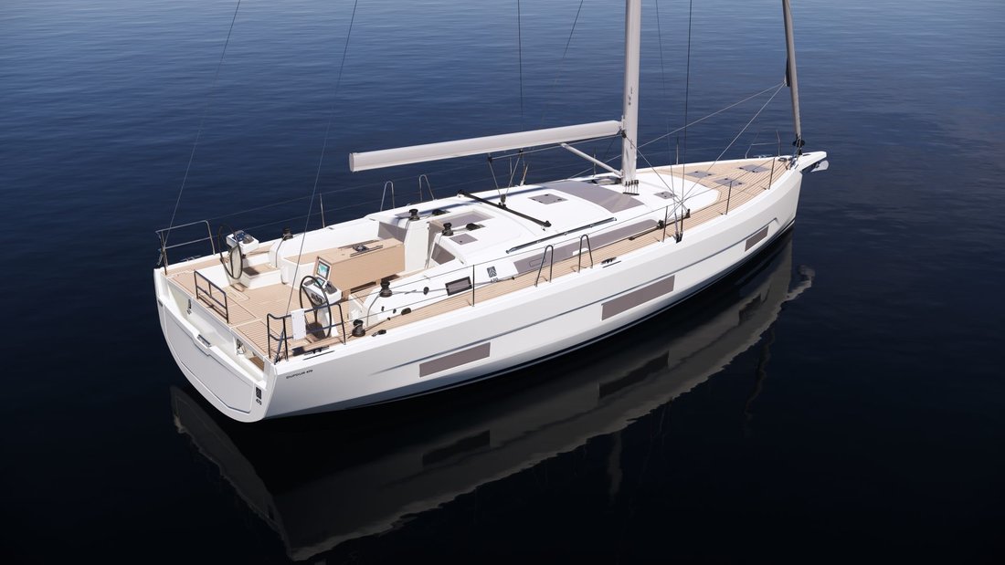 2024 Dufour 470 'DISCOVERY', available for bareboat charter in British Virgin Islands