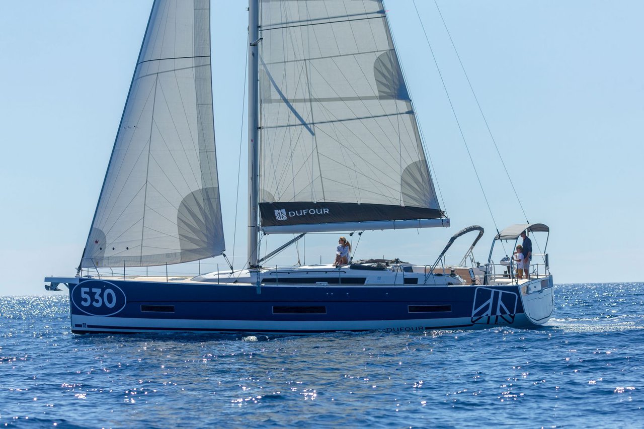 CHOLITA, 2022 Dufour 530, British Virgin Islands