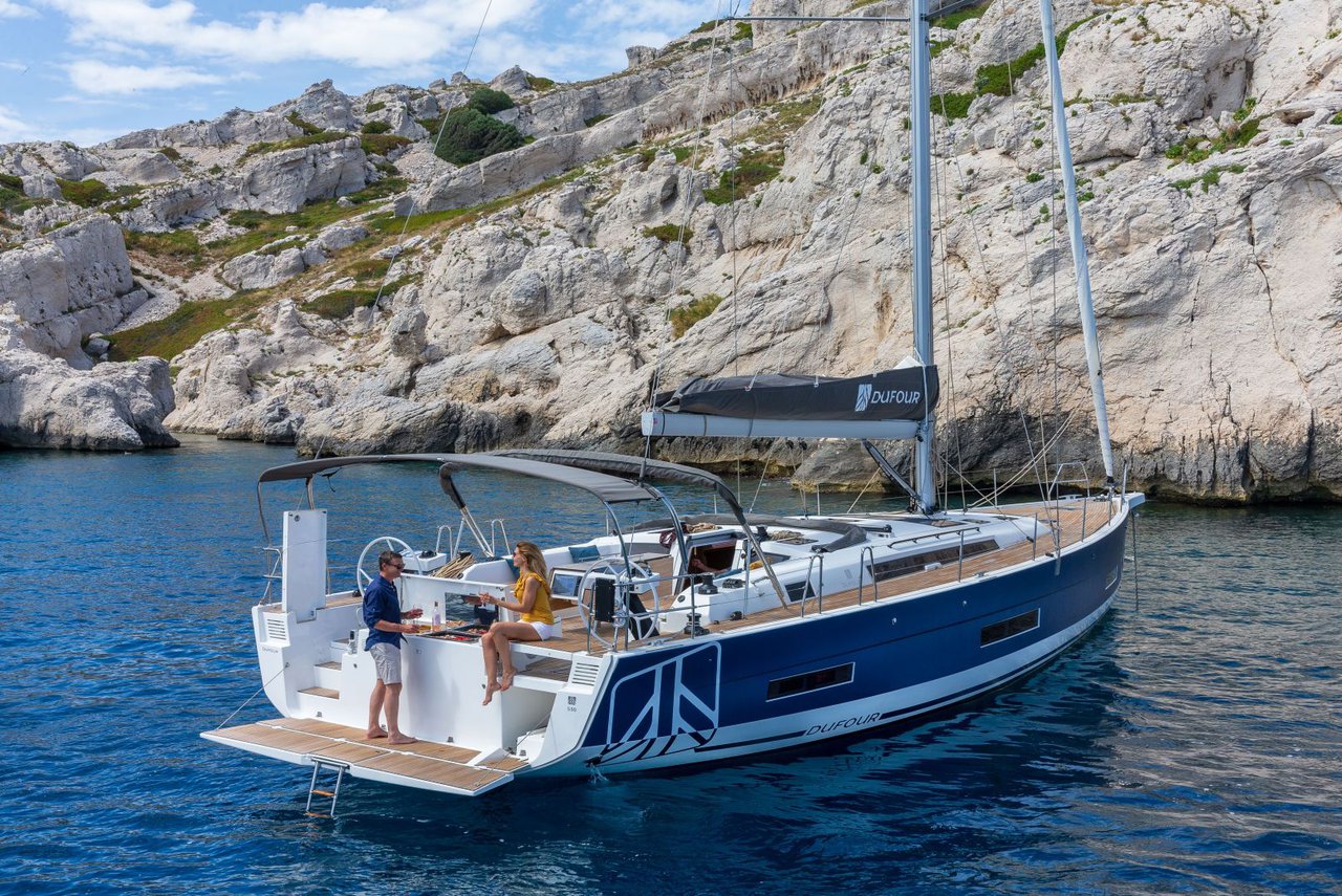 CHOLITA, 2022 Dufour 530, British Virgin Islands