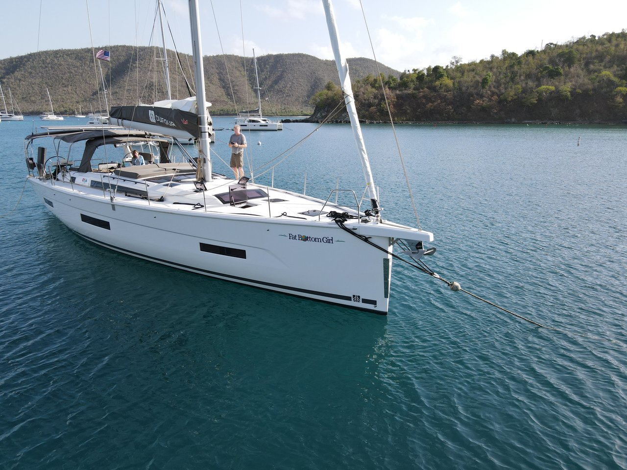 FAT BOTTOM GIRL, 2021 Dufour 530, British Virgin Islands