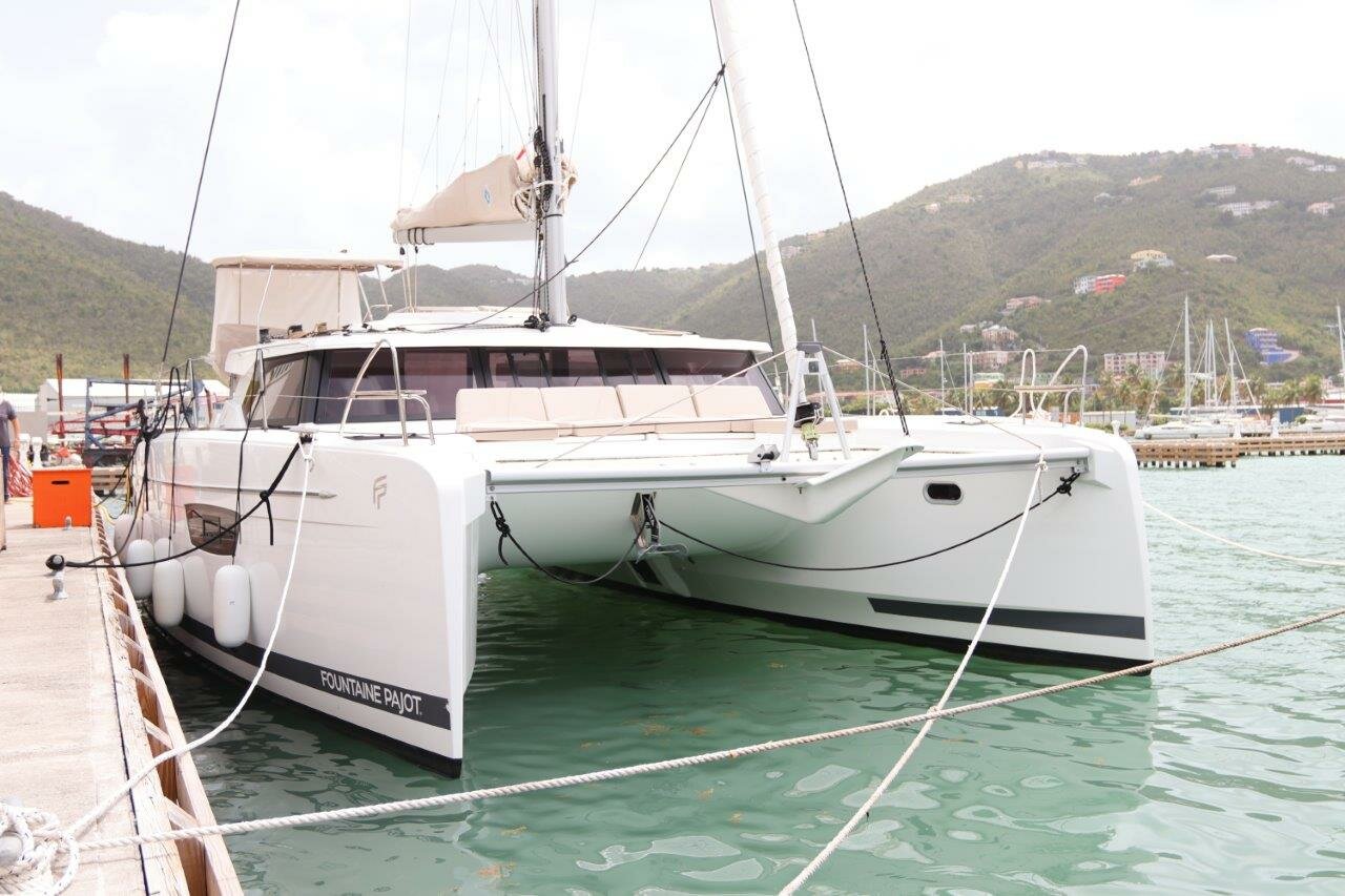 IDLE TIME, a 2020 Fountaine Pajot Astrea 42 available for charter in the British Virgin Islands.