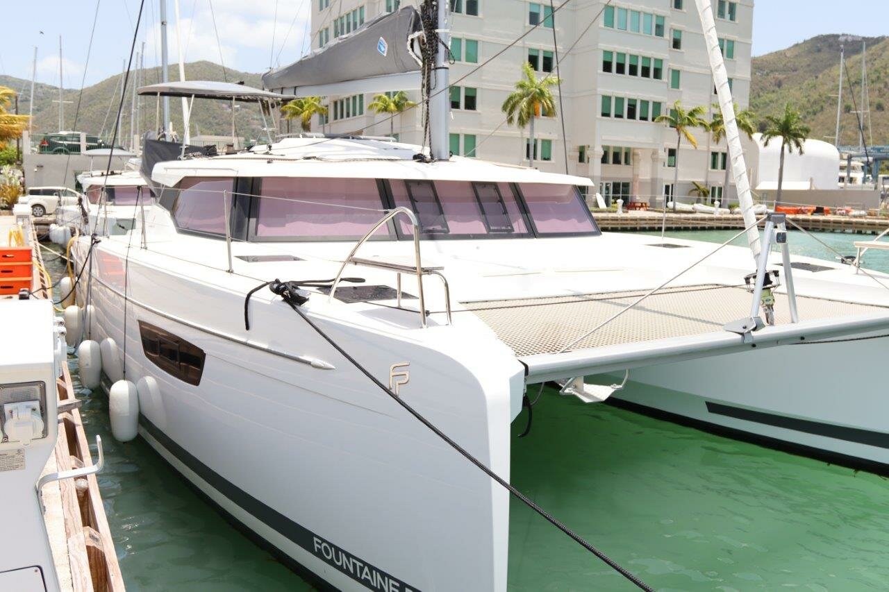 TIME THIEF, 2020 Fountaine Pajot Astrea 42, British Virgin Islands
