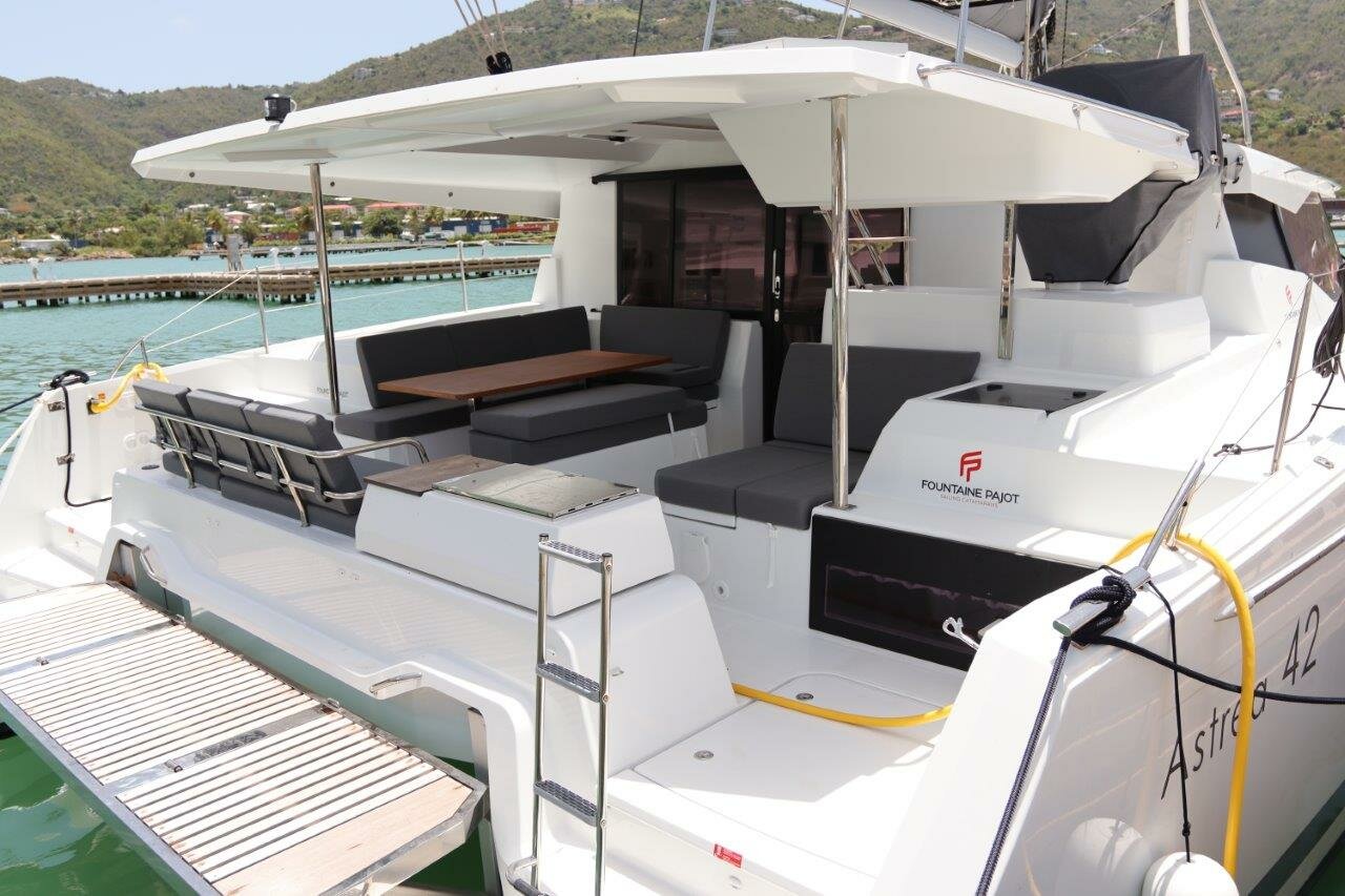 TIME THIEF, 2020 Fountaine Pajot Astrea 42, British Virgin Islands