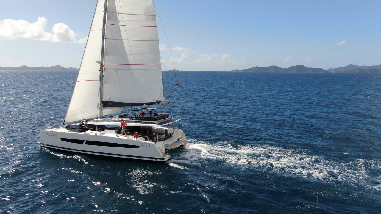 VIENNA, 2022 Fountaine Pajot Aura 51, British Virgin Islands
