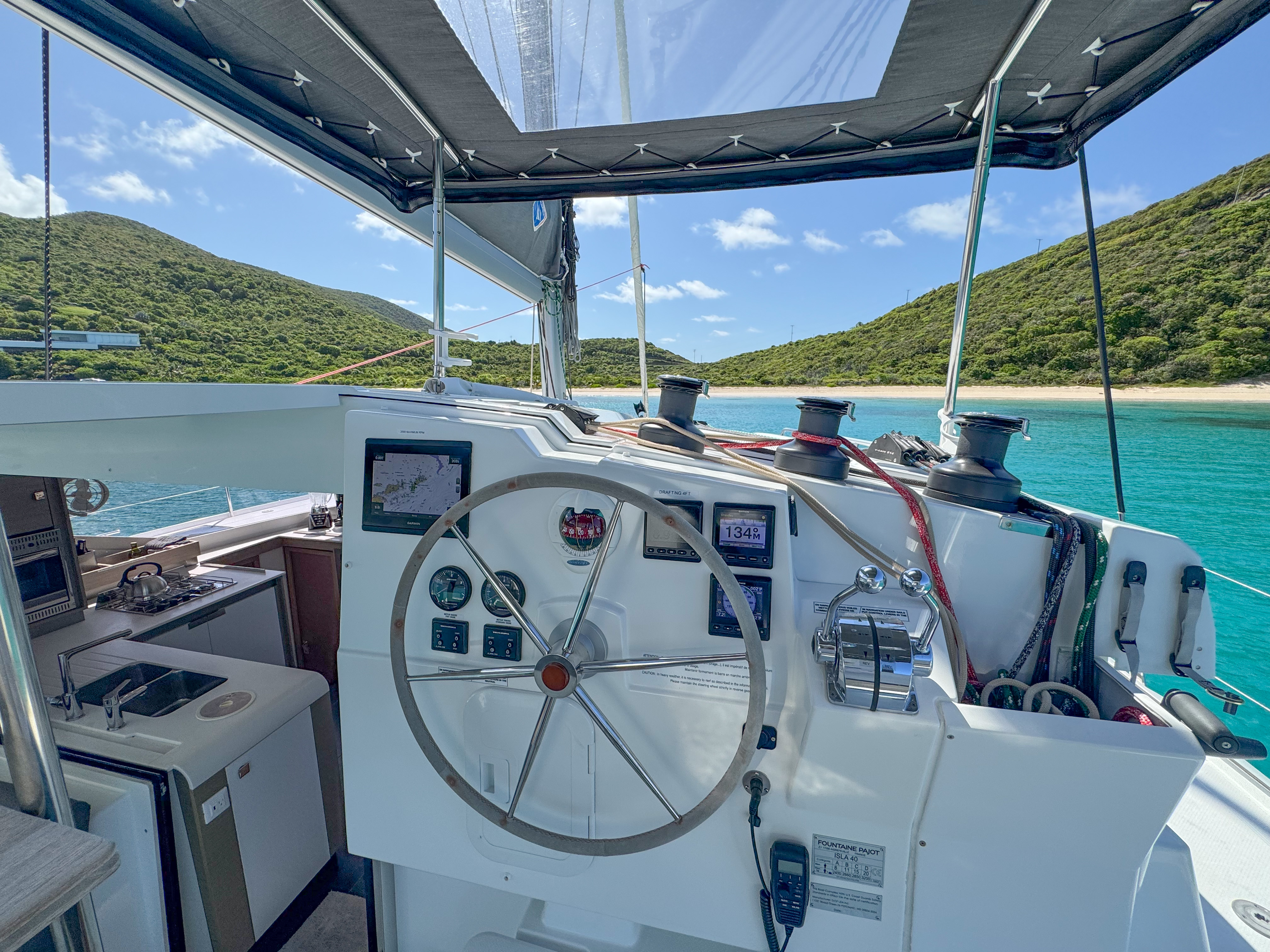 DÉJÀ VU, 2022 Fountaine Pajot Isla 40, British Virgin Islands
