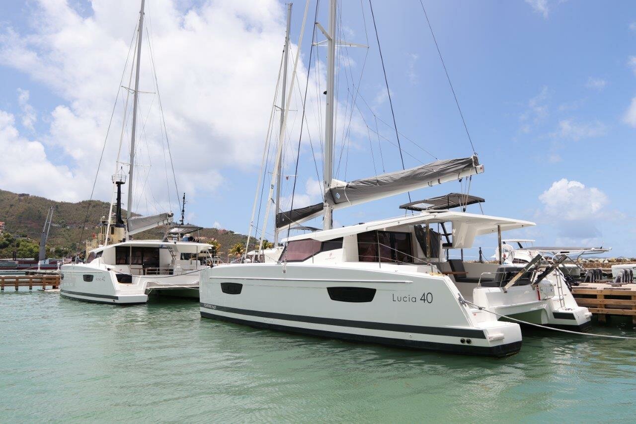 WISH YOU WERE HERE, 2020 Fountaine Pajot Lucia 40, British Virgin Islands