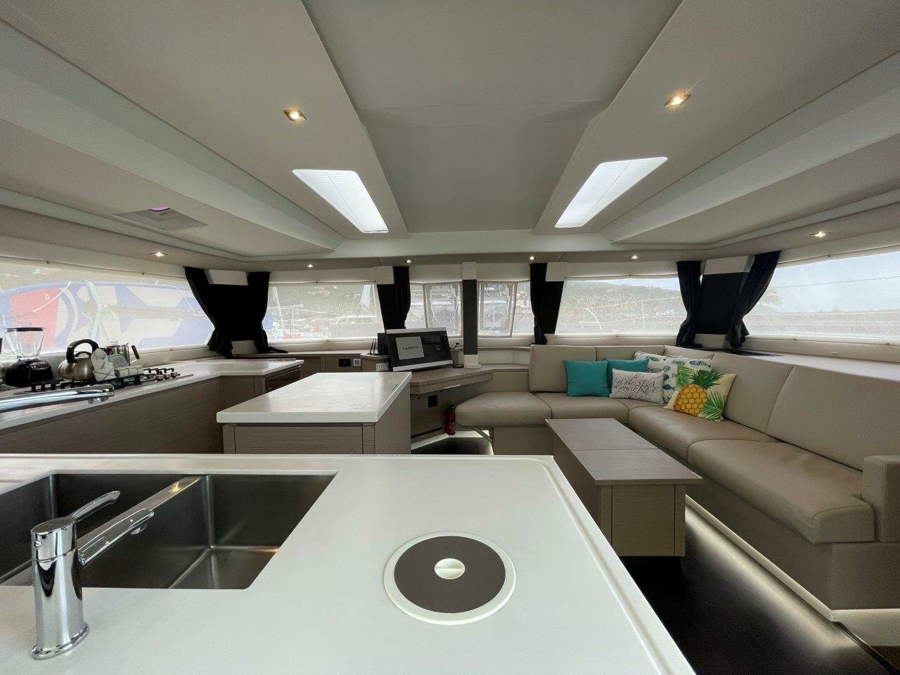 SOLEIL RAE, 2019 Fountaine Pajot Saba 50, British Virgin Islands