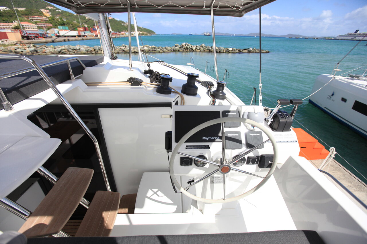 THREE SHEETS, 2019 Fountaine Pajot Saona 47 Quintet, British Virgin Islands