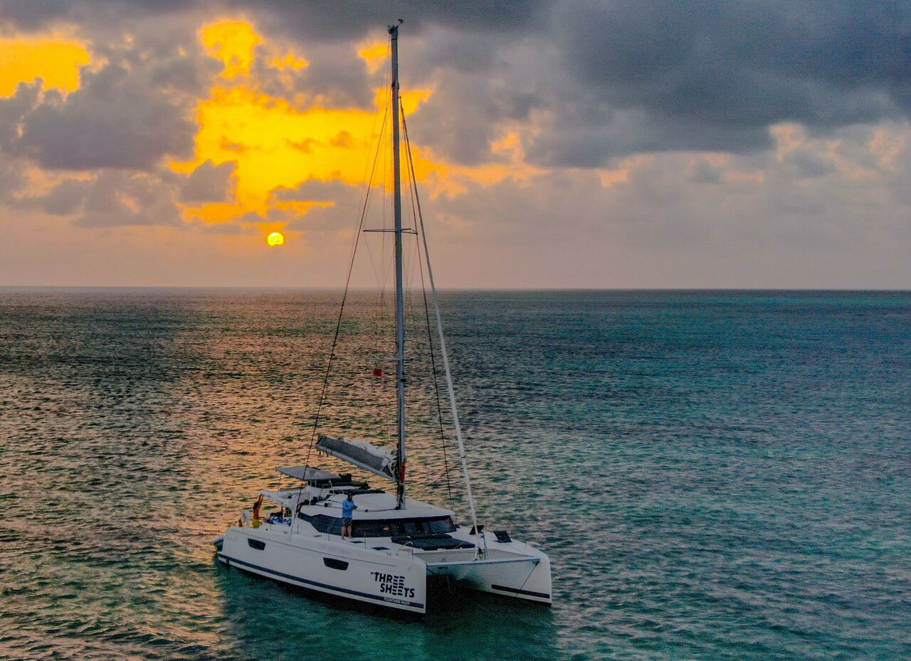 THREE SHEETS, 2019 Fountaine Pajot Saona 47 Quintet, British Virgin Islands