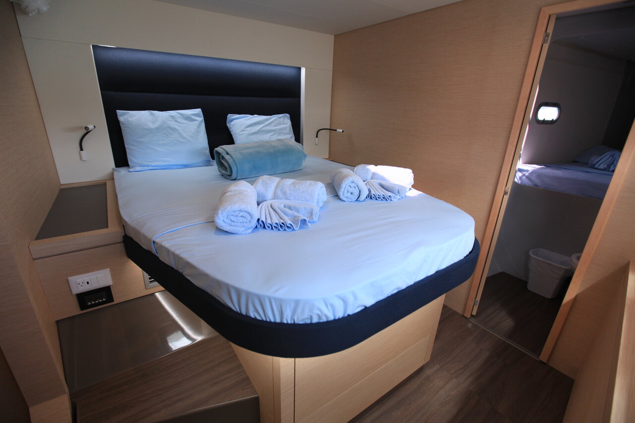 THREE SHEETS, 2019 Fountaine Pajot Saona 47 Quintet, British Virgin Islands
