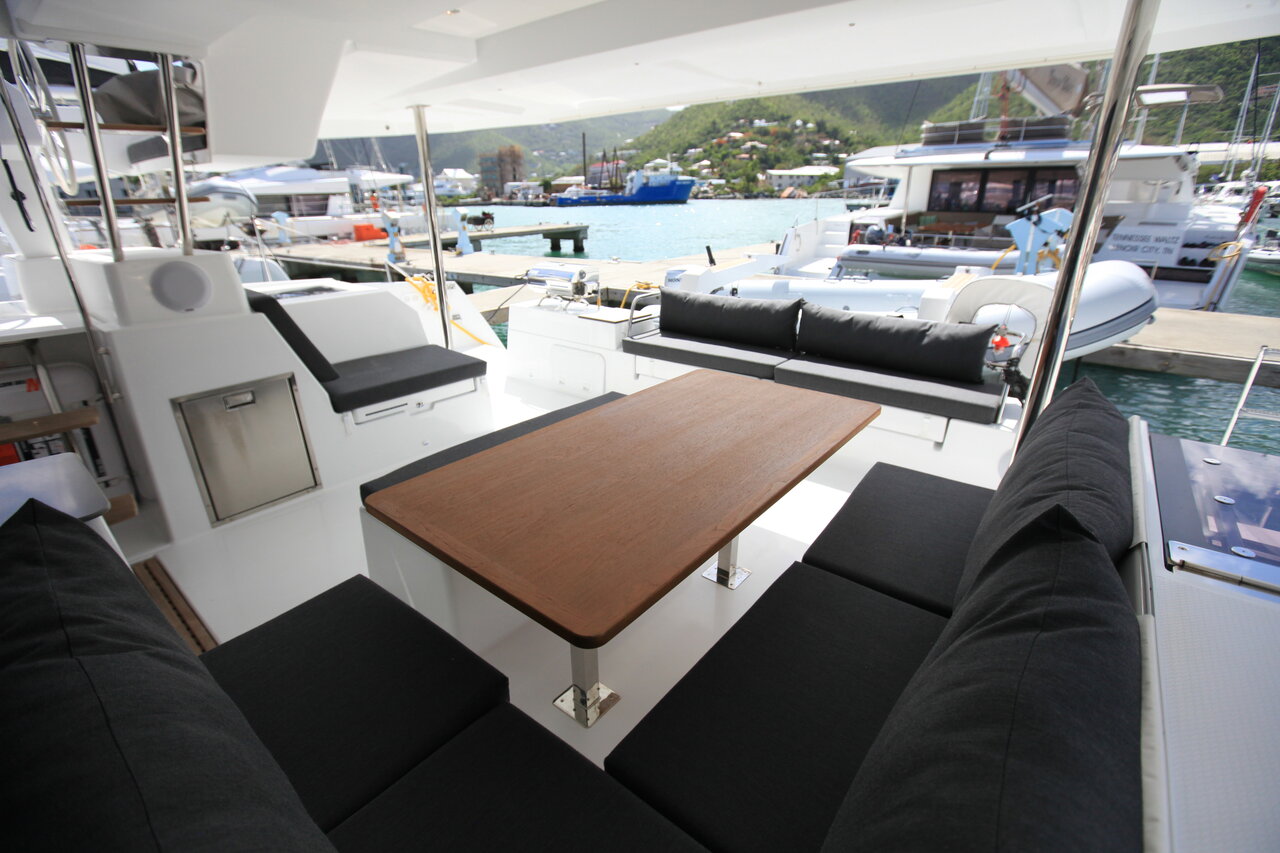 THREE SHEETS, 2019 Fountaine Pajot Saona 47 Quintet, British Virgin Islands