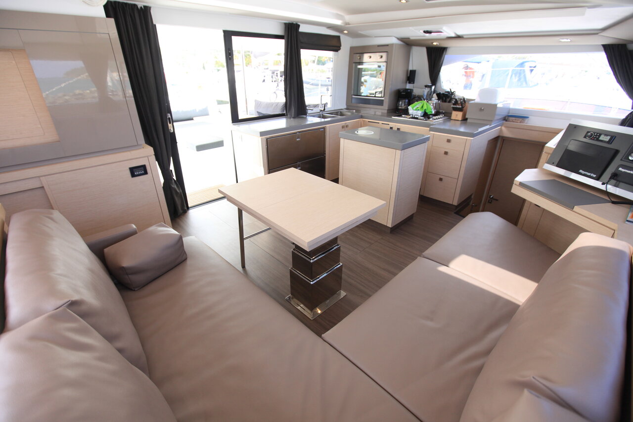 THREE SHEETS, 2019 Fountaine Pajot Saona 47 Quintet, British Virgin Islands
