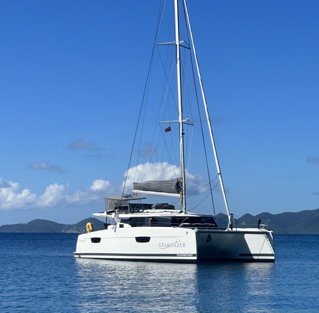 STARGAZER, 2023 Fountaine Pajot Tanna 47, British Virgin Islands