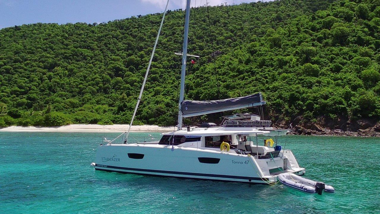 STARGAZER, 2023 Fountaine Pajot Tanna 47, British Virgin Islands