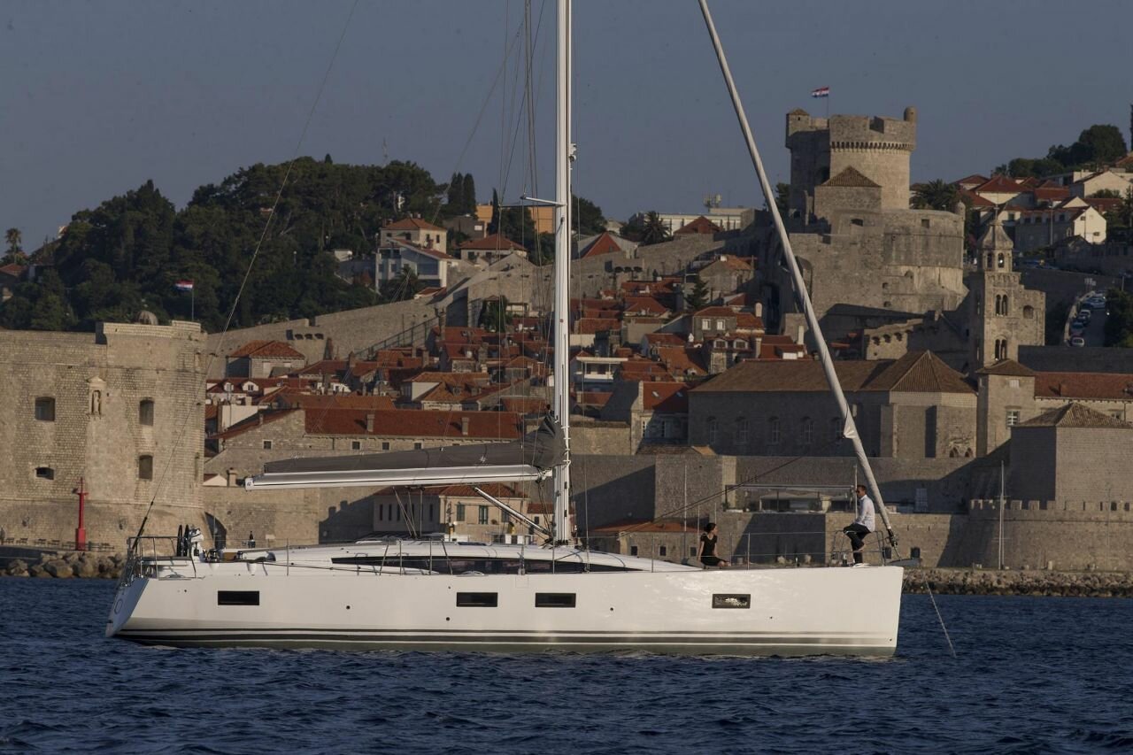 SILVERGIRL, a 2019 Jeanneau 54 available for charter in the British Virgin Islands.