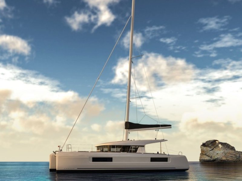 2024 Lagoon 40 'BUBBLES UP', available for bareboat charter in British Virgin Islands