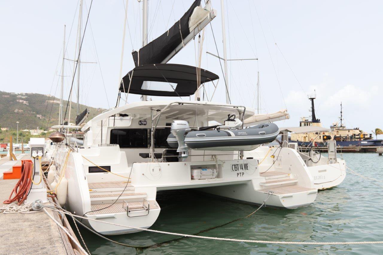 C’EST LA VIE, a 2020 Lagoon 46 available for charter in the British Virgin Islands.