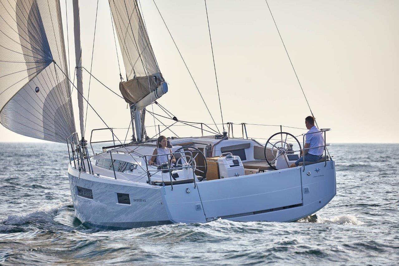 2023 Sun Odyssey 410 'ORLA', available for bareboat charter in British Virgin Islands