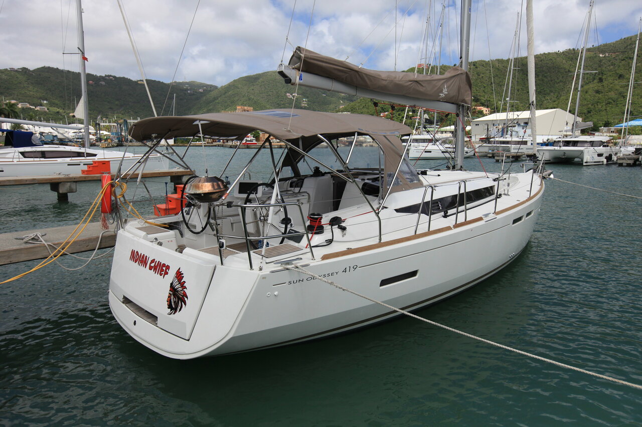 INDIAN CHIEF, 2019 Sun Odyssey 419, British Virgin Islands